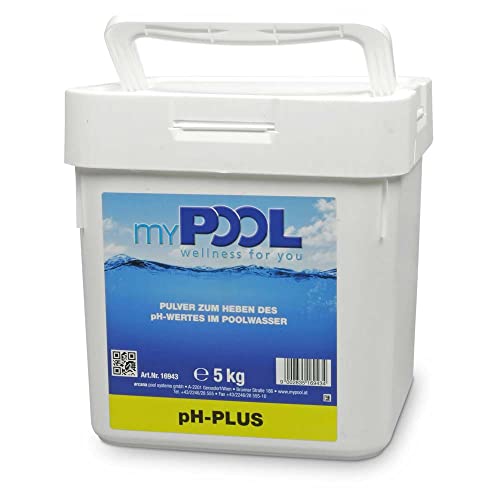 Schnell lösliches Granulat zur pH-Wert Erhöhung und Stabilisierung - pH-Heber - myPool pH-Plus Granulat (5,0 kg)