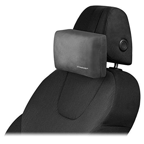 SANDINI RelaxFix® - Nackenkissen für Autositz/Nackenstützkissen/Autostützkissen - Einfache Anbringung an der Kopfstütze - Sorgt für Entspanntes Anlehnen/Zurücklehnen im Auto