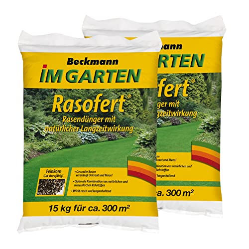 Beckmann Rasofert Rasendünger 30 kg (2 x 15 kg)