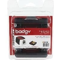 Evolis Badgy Full kit - Farbe (Cyan, Magenta, Gelb, Schwarz, Overlay) - Druckerfarbband-Kassette/PVC-Karten-KIt - für Badgy 100, 200 (CBGP0001C)