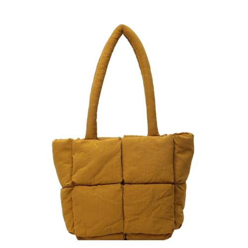 LUOFENG Leichte und tragbare Handtasche für Damen, große Puffertasche, perfekt für geschäftliches Einkaufen und Verabredungen