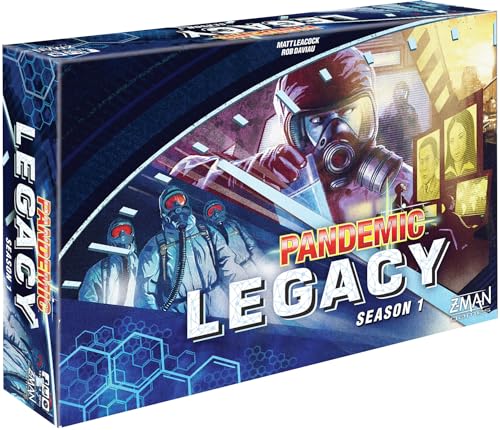 Z-Man Games ZMG71170-B - Pandemic Legacy - 1 Saison, blau