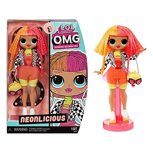 L.O.L. Surprise! 580546EUC OMG Core Doll Series-Neonlicious