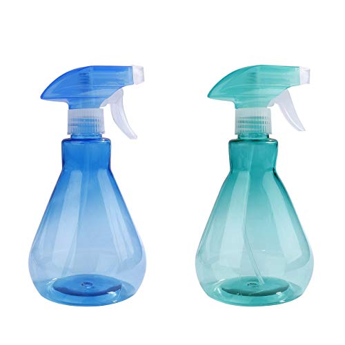 Sprühflasche Sprühnebel Für Pflanzen Und Blumen Plastiksalon Sprühwasserflasche Für Gartenfriseur Friseursalon 2St