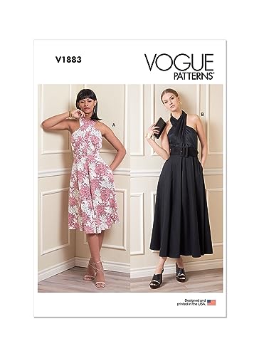 Vogue Patterns V1883A5 Damenkleid A5 (34-38-38-40)