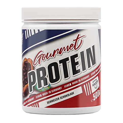 Bodybuilding Depot - Gourmet Whey Protein 500g | Fantastischer Geschmack | Cremige Konsistenz | Mit erlesenen Kakaosorten | (Schweizer Schokolade)