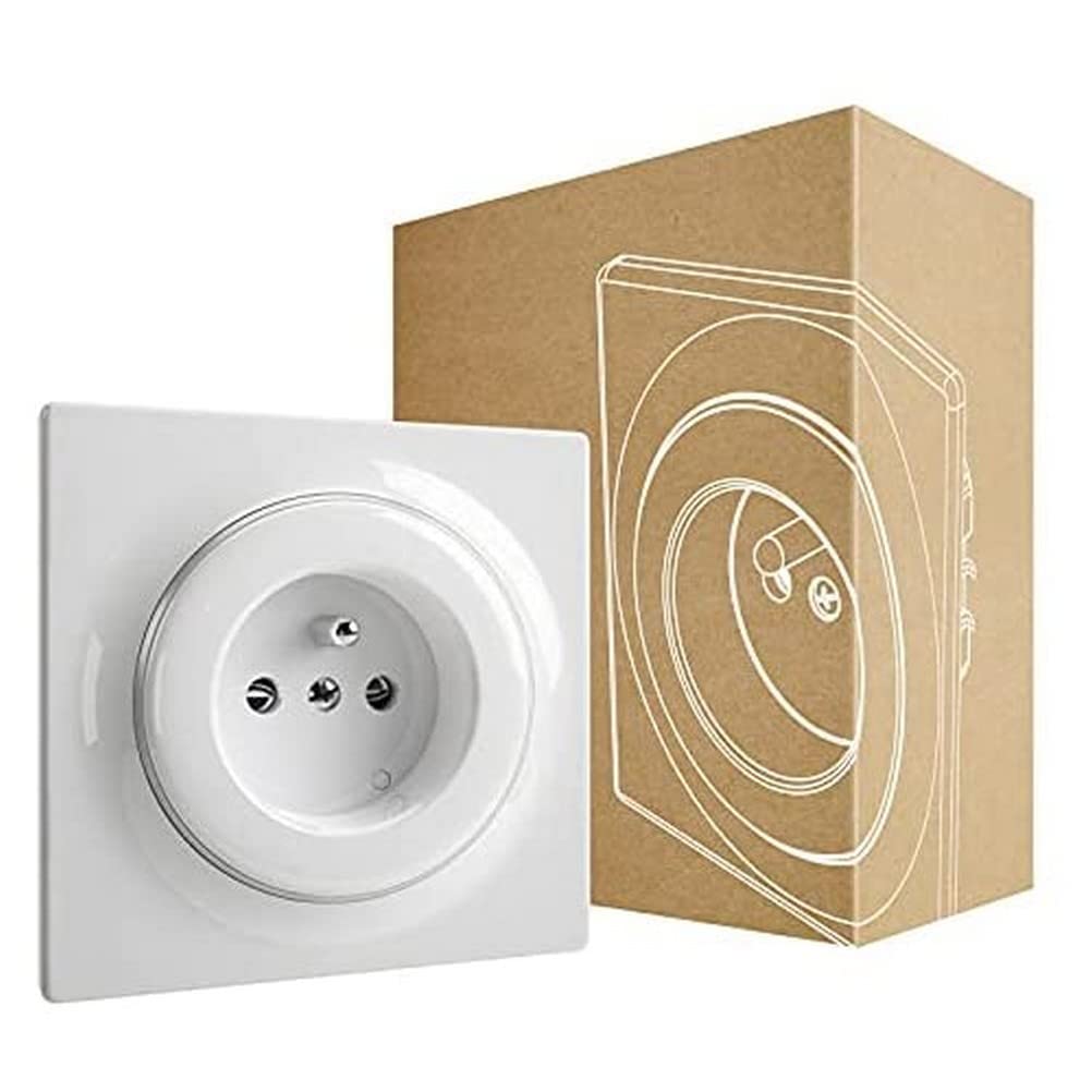 FIBARO N Outlet Typ E / Walli-line Standard-Steckdose, type E, Weib, FGWSONE-011