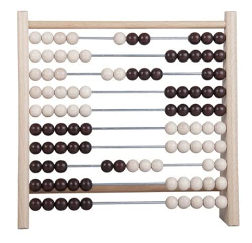 DETOA Abacus Abacus junior 24 x 23 cm Holz weiß/schwarz
