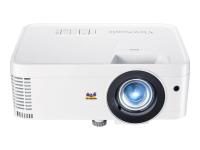 Viewsonic PX706HD DLP Projektor, Full-HD, 3.000 ANSI Lumen, 3D Heimkino, 1.2X optischer Zoom, Weiß