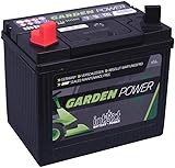 intAct Garden-Power 52430SMF, 12V 24Ah 300A, C60-N30-A, Batterie für Aufsitzrasenmäher, Rasentraktoren und andere Kommunalfahrzeuge