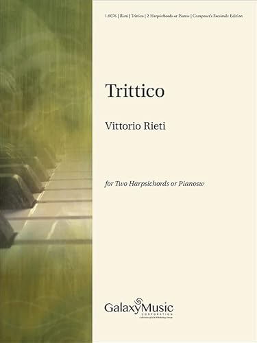 Trittico - Duet - Two Harpsichords or Pianos - 2 BOOKS