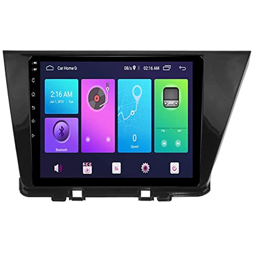JRKT Autoradio Kompatibel Mit KI-A NIRO 2014-2018 9 Inch 2 Din Radio GPS Navigation IPS Touchscreen Multimedia Player Unterstützung SWC 4G WiFi Carplay DSP BT(Size:4 core WiFi 1G+16G)