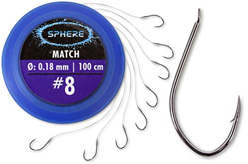 Browning Black Nickel 8 Sphere Match 3,5kg,6,9lbs Ø0,18mm 100cm 8Stück 0,023g, 8