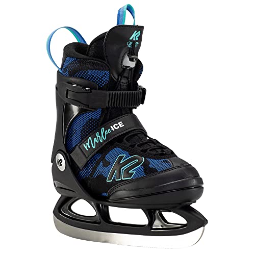 K2 Skates Mädchen Schlittschuhe Marlee Ice — camo - Blue — EU: 29 - 34 (UK: 10 - 1 / US: 11 - 2) — 25E0020