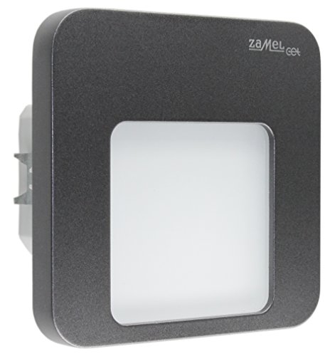 Zamel Moza 01-221-32 LED-Wandeinbauleuchte 0.42W Warmweiß Graphit