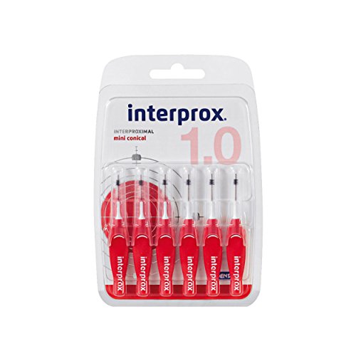 Interprox 4G Interdentalbürsten rot miniconical 6 Stück Packung