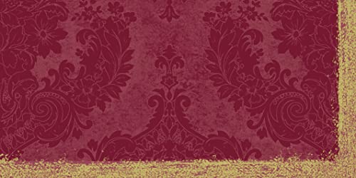 Duni Dunisilk®+ Mitteldecken 84 x 84 cm Royal Bordeaux, 20 Stück