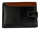 VOGELMANN Herren Leder Geldbörse von Echt Rindleder, RFID -Schutz, mit Geschenk Box, Leder Portemonnaie, Mens Leather Wallet