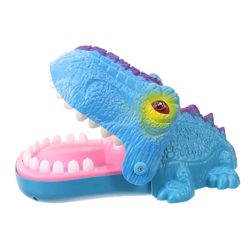 TOYANDONA Dinosaurier Zahnarzt Beißen Finger Spiel Lustige Zähne Spielzeug Eltern-Kind Interaktiver Streich Witz Spielzeug für Kinder Erwachsene (Ohne Batterie)