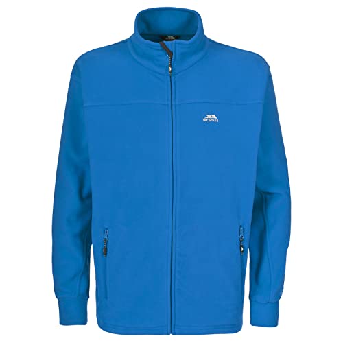 Trespass Bernal, Electric Blue, XXS, Warme Fleecejacke 300g/m² für Herren, XX-Small / 2XS / 2X-Small, Blau