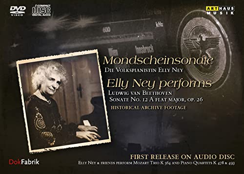 Mondscheinsonate - Die Volkspianistin Elly Ney [DVD, 2 CDs + Buch]