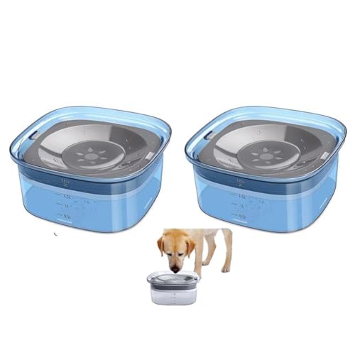 Pet Supplies Wassernapf Hund Trinknapf Haustier Schwimmende Transparente Schüssel Spritzwassergeschützt E5h0 Kapazität Groß