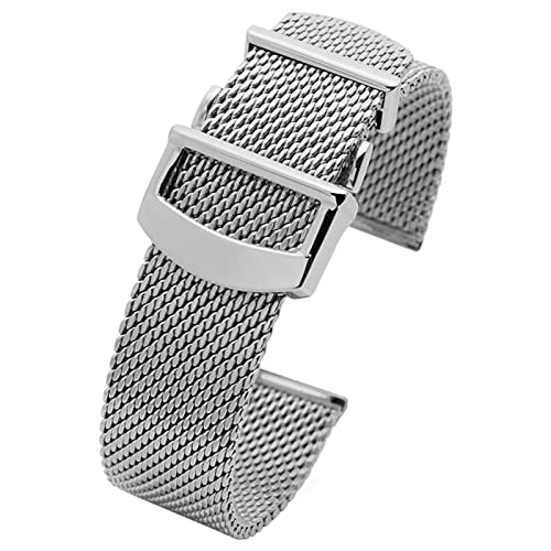 vkeid FKIMKF Uhrenarmband für IWC PORTUGIESER W391012 Serie Armband Herren Milan Edelstahl 20 mm 22 mm Uhrenarmband BÄNDER