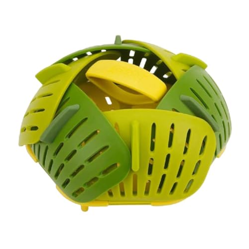 Joseph Joseph Bloom Folding Steamer Basket für Gemüse, kompakte Lagerung - Grün