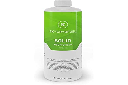 EKWB EK-CryoFuel Solid Neon Green (Premix 1000mL) Kühlmittel, grün, 1 Liter