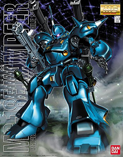 Bandai Hobby BAN100366 Figur MS-18E Kampfer Gunpla MG, blau