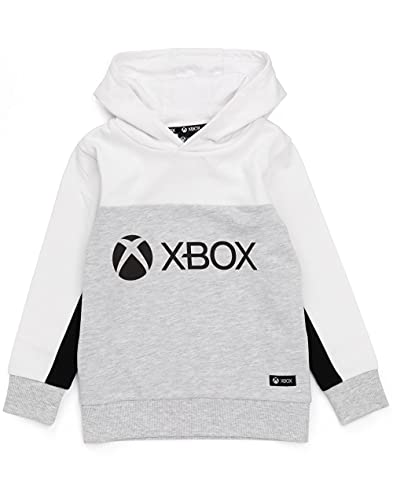 XBOX Hoodie Jungen Kinder Game Console Logo Grey Hooded Sweatshirt Merchandise 8-9 Jahre
