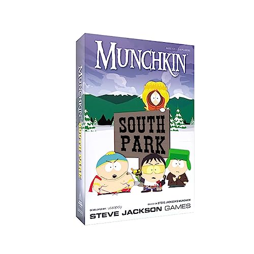 USAopoly The OP Munchkin South Park Kartenspiel - Offiziell Lizenziertes Comedy Central & South Park Brettspiel & Merchandise - Steve Jackson Spiel - Ab 17 Jahren - Für 3-6 Spieler - Englisch