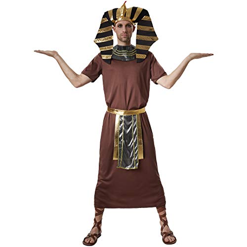 dressforfun 900551 - Herrenkostüm Pharao Ramses, Herrschaftliches Pharaonen-Kostüm aus dem Alten Ägypten (S | Nr. 302533)
