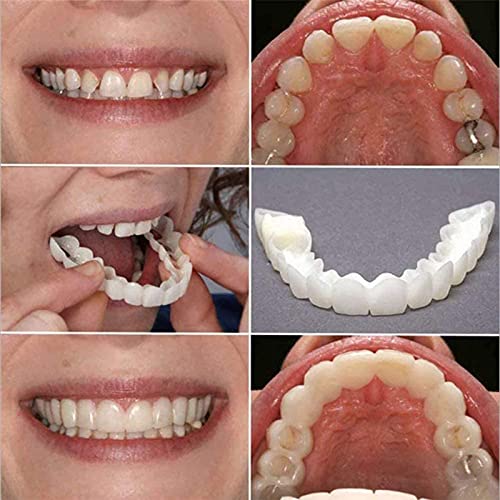 XIAOCUI Multifunktion Temporäre Zahn Reparatur Set, Instant Furniere Zahnersatz, Zähne Veneers Zähne kosmetische Aufkleber, kosmetische Zahnmedizin Snap auf Instant perfekte Lächeln