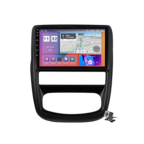 9-Zoll-In-Dash-Head-Einheit, kabelloses CarPlay, Android-Autoradio für Renault Duster 2010–2015, Android 11 FM AM-Radio, geteilter Bildschirm, Bluetooth, GPS-Navigation, Lenkradsteuerung