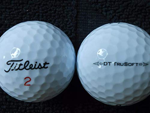 Titleist TruSoft Golfbälle, 50 Stück Perlmutt / Güteklasse A (gebraucht)