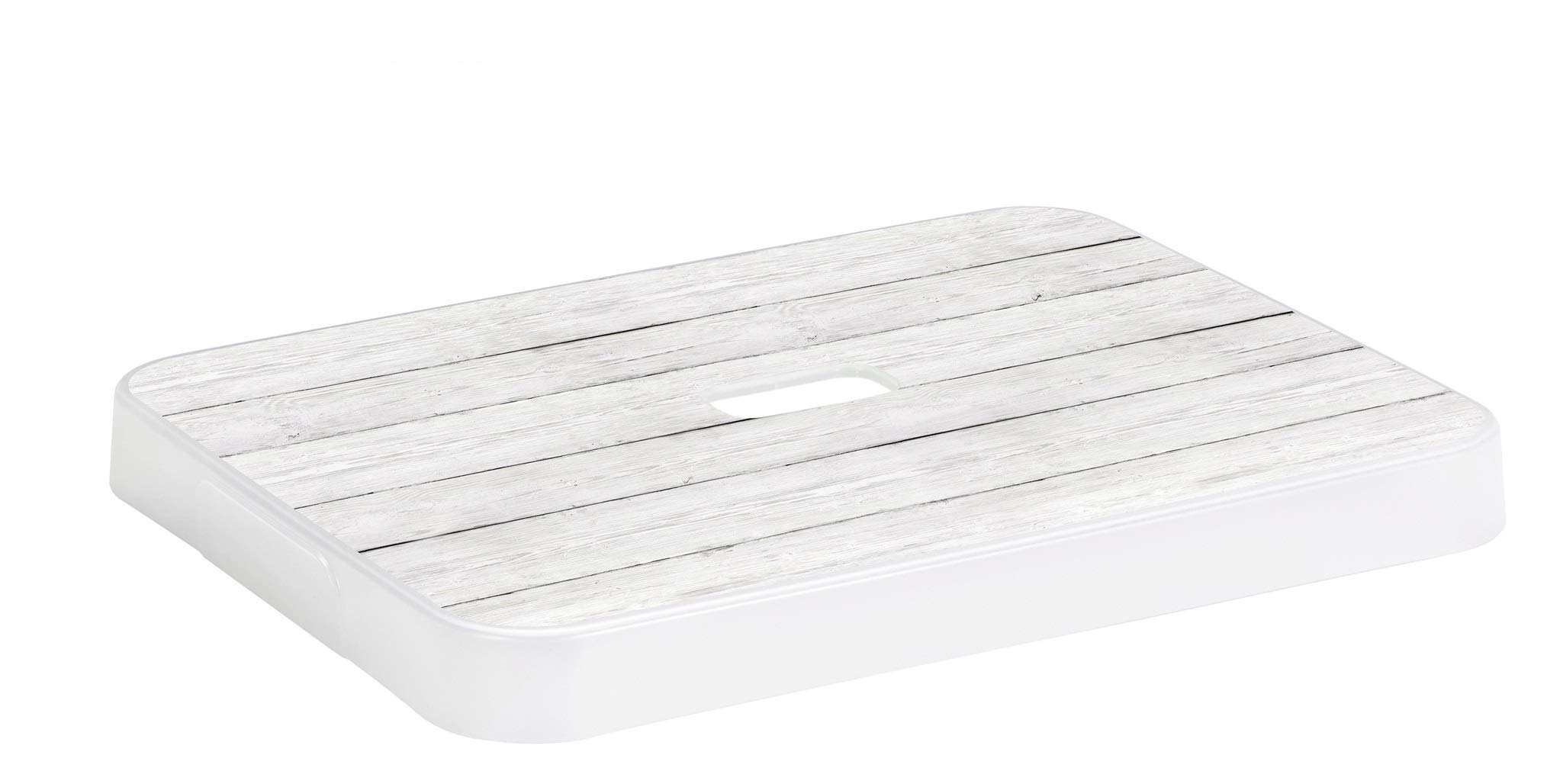 SUNWARE 3 Stück - Sigma Home Deckel für Home Box 24 + 32 Liter - Dekor Holz