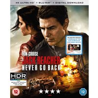 Jack Reacher: never Go Back 4K [Blu-ray] [2016]