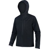 Endura Hummvee Hooded Waterproof Mens MTB Jacket Medium Black
