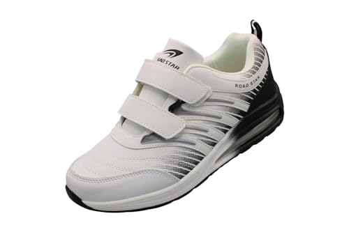 Bootsland 308 Klett Neon Luftpolster Turnschuhe Schuhe Sneaker Sportschuhe, Schuhgröße:42