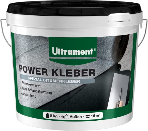 Ultrament Power Kleber, Bitumenkleber, 8 kg