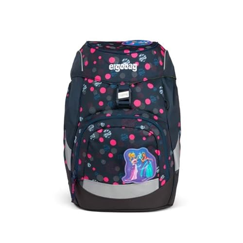 ergobag Jugendliche, Unisex Prime School Backpack Single Rucksack, Winterwonbearland (Mehrfarbig), Einheitsgröße