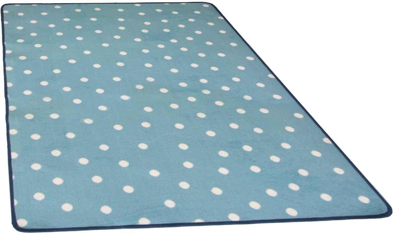 Primaflor - Ideen in Textil Kinderteppich Spielteppich Stella Pastell Grau - 100x150 cm, Kinderzimmerteppich für Mädchen & Jungen, Spielteppich, Moderner Teppich für KInderzimmer, Babyzimmer Teppich