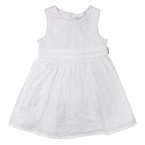 STUMMER Baby Mädchen Kleid 15072 weiß, Größe 62, 3 Monate