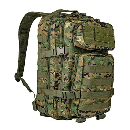 Mil-Tec US Assault Pack Backpack (Large/Digital Woodland)