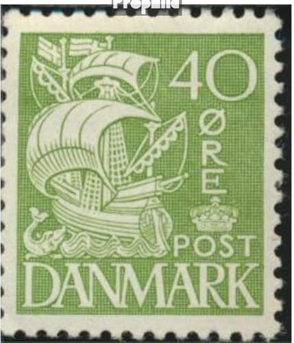 Prophila Collection Dänemark 202-207 (kompl.Ausg.) postfrisch ** MNH 1933 Karavelle (Briefmarken für Sammler) Seefahrt/Schiffe
