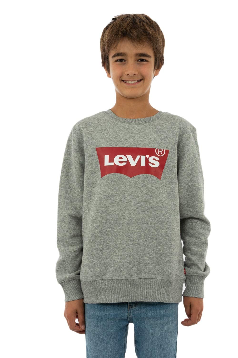 Levi's Kids -batwing crewneck sweatshirt Jungen Grey Heather 16 Jahre