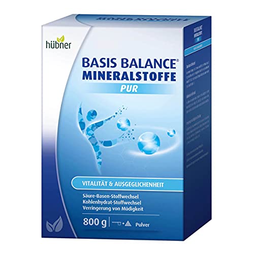 hübner - Basis Balance Mineralstoffe Pur - Pulver - 800 g -