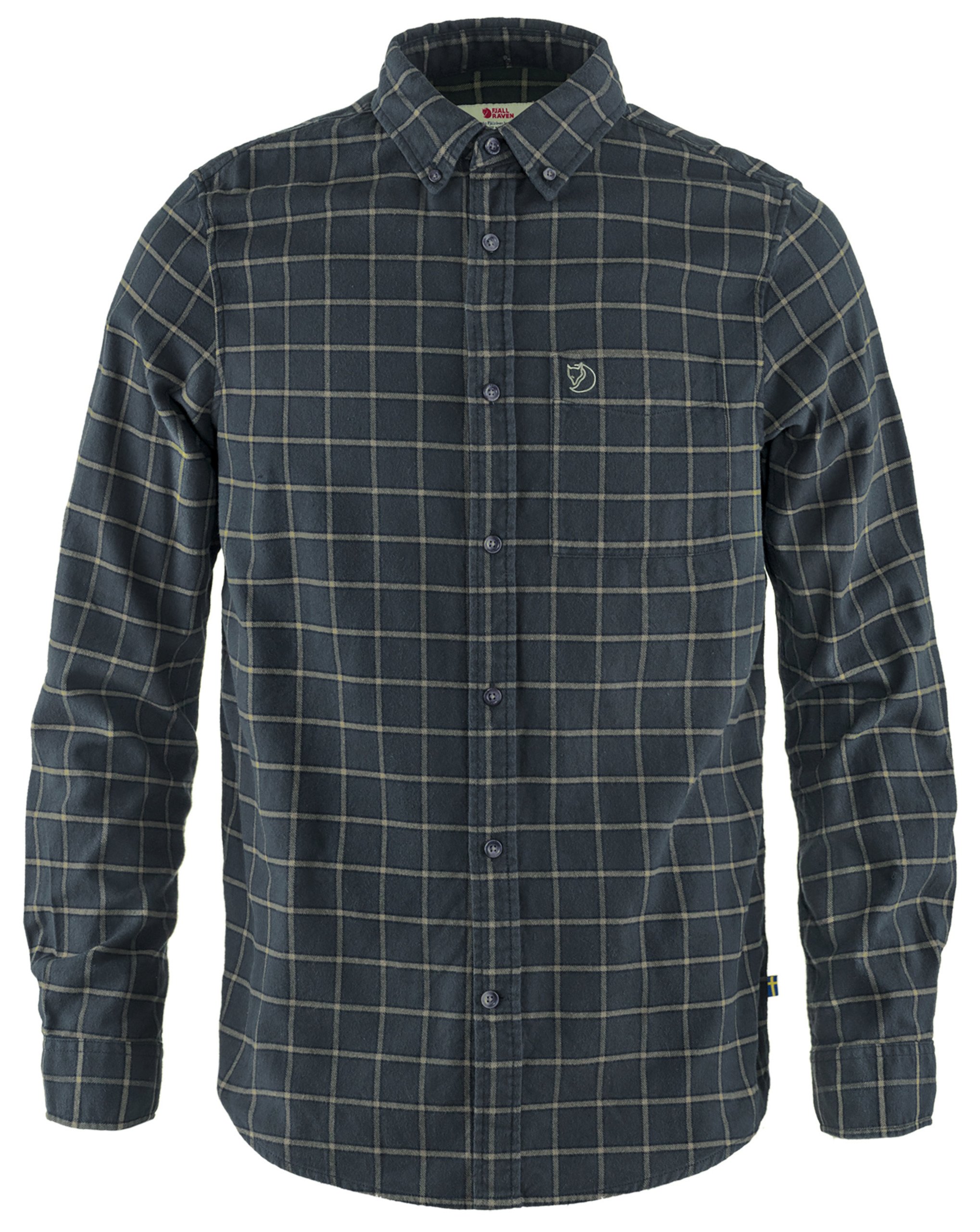 Fjällräven Herren-Langarmhemd Övik Flannel