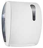 Mar Plast A78050BI Easypaper automatischer, weißer 'Soft Touch'/durchsichtig, 405 x 224 x 320mm